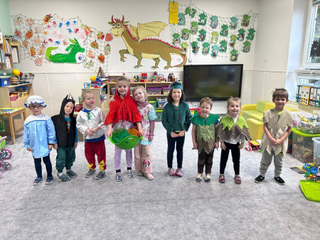 Stali se z nás herci-pohádka O Červené Karkulce